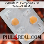 Vidalista 20 Comprimés De Tadalafil 20 Mg 24